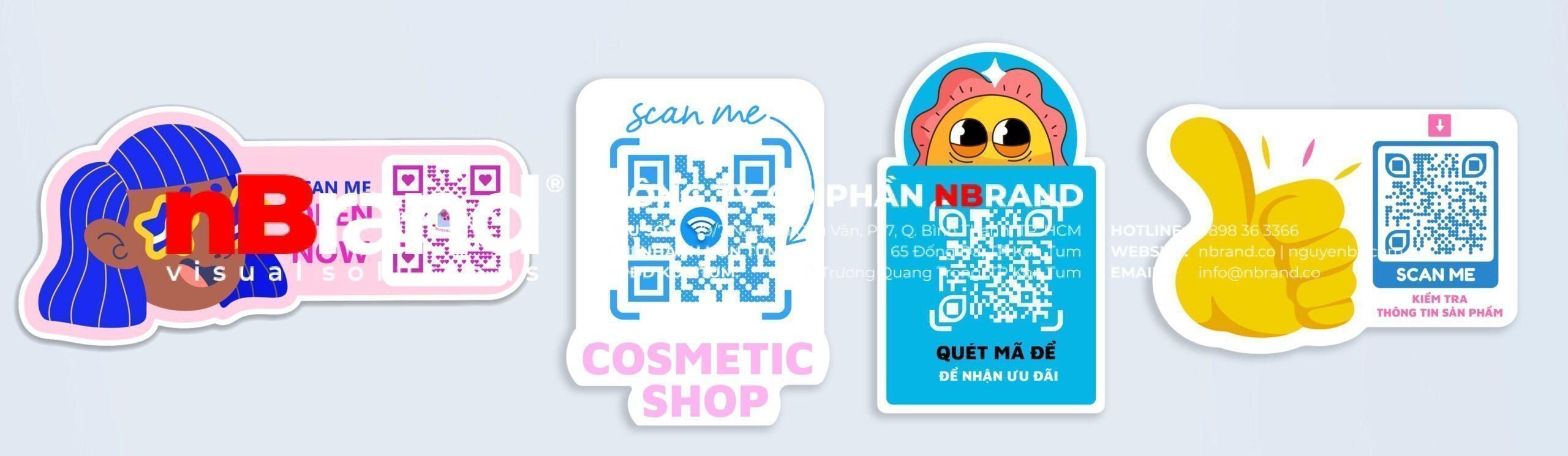 Nhãn dán - Decal labels 20 In nhãn dán kon tum